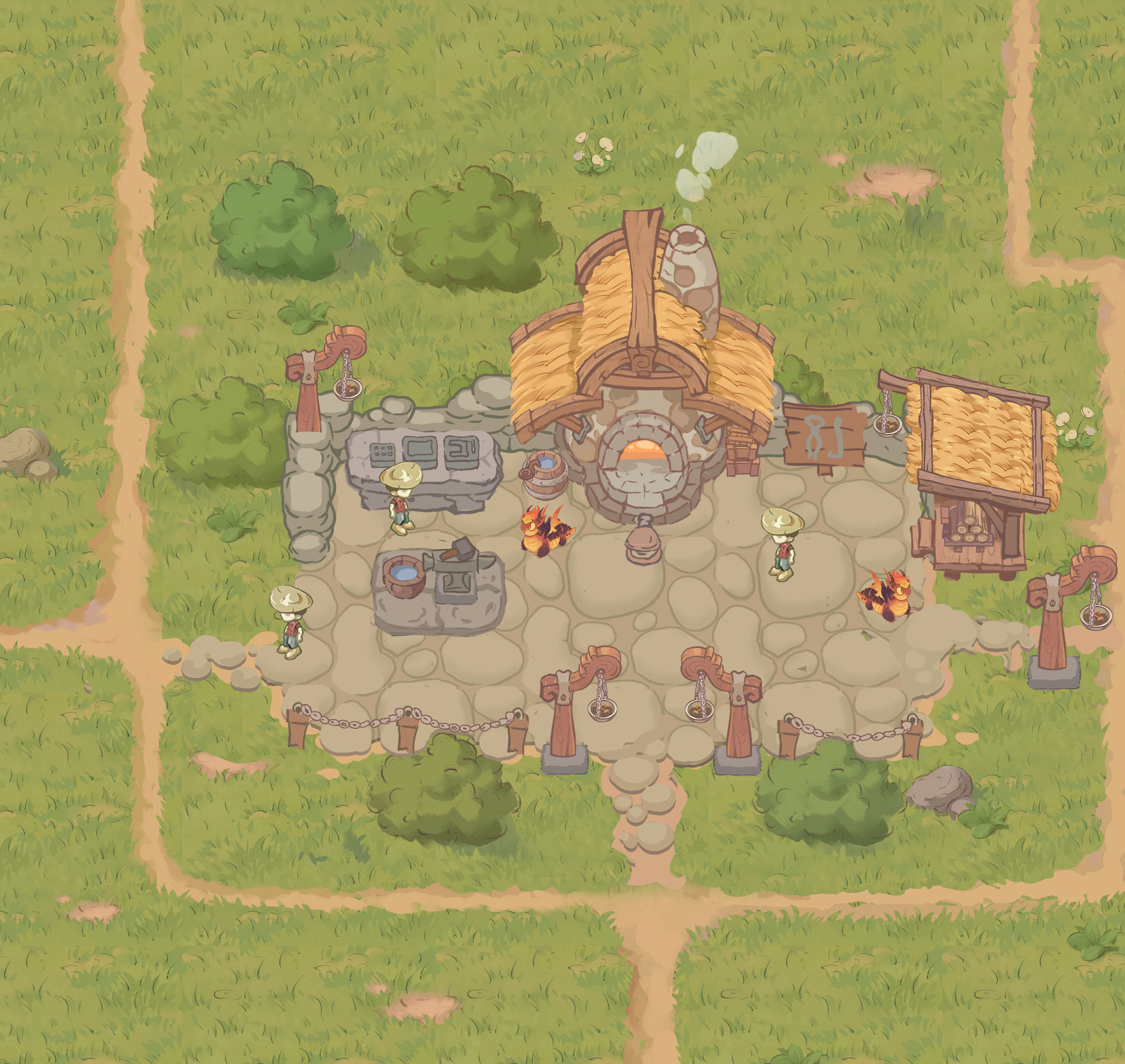 Blacksmith forge