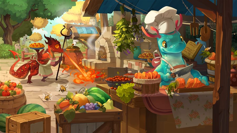 key art — the dragon-cook's stall