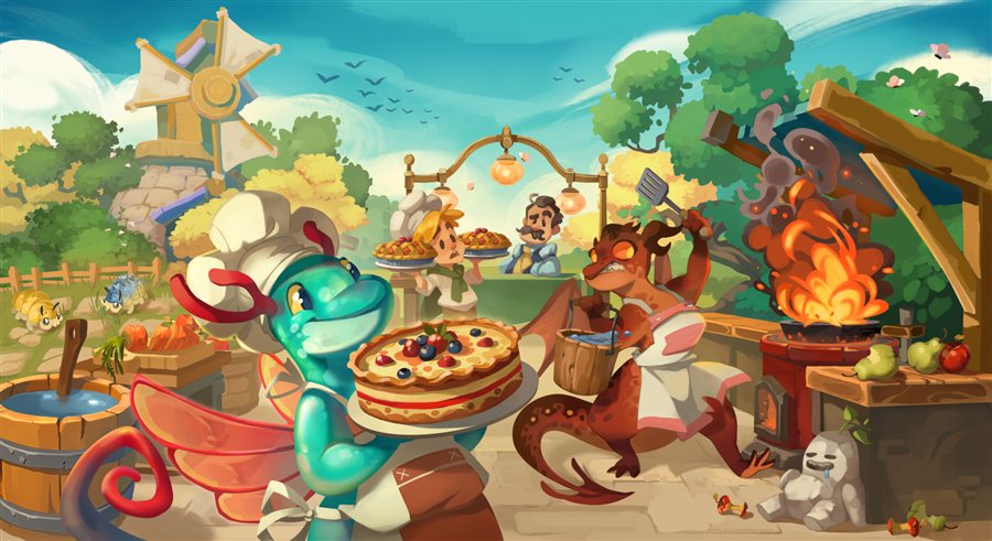 key art — a feast by the kitchen
